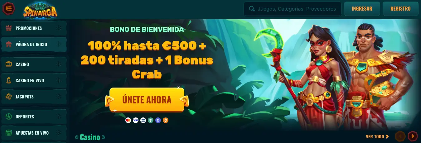 Reseña de Spinanga casino online 