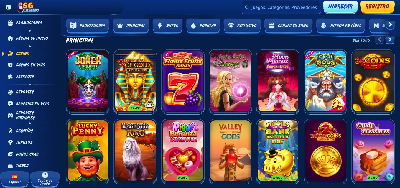 Pros y contras de SG casino online